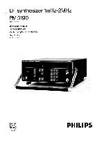 Сервисная инструкция Philips PM-5190