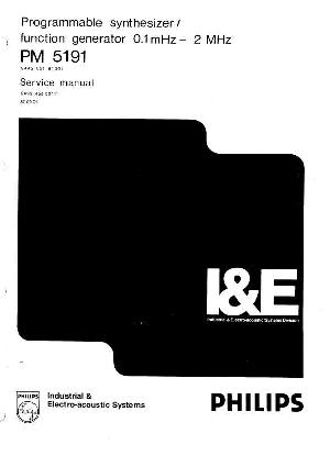 Сервисная инструкция Philips PM-5191 ― Manual-Shop.ru