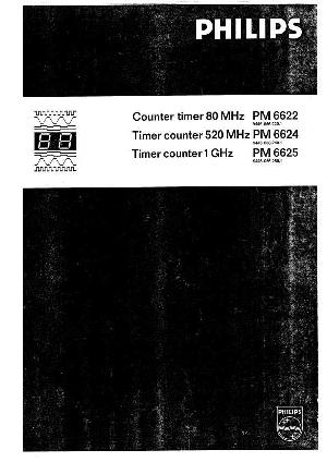 Сервисная инструкция Philips PM-6622, PM-6624, PM-6625 ― Manual-Shop.ru