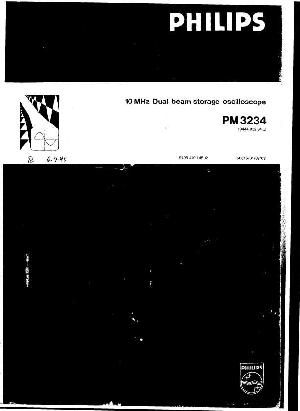 Сервисная инструкция Philips PM3234 ― Manual-Shop.ru