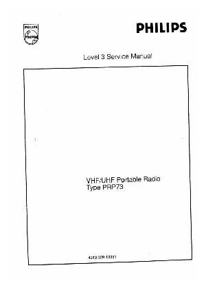Сервисная инструкция Philips PRP73 ― Manual-Shop.ru