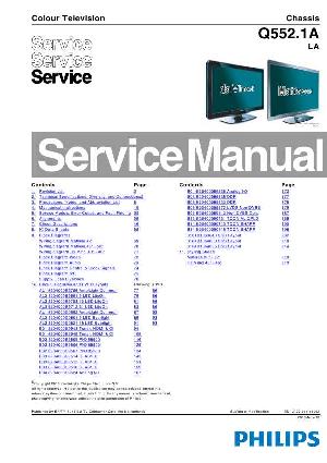 Сервисная инструкция Philips Q552.1A, LA ― Manual-Shop.ru