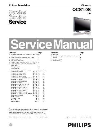 Сервисная инструкция Philips QCS1.0S, LA ― Manual-Shop.ru