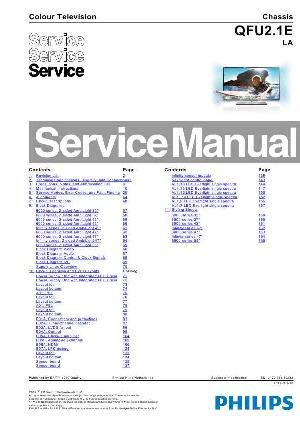Сервисная инструкция Philips QFU2.1E, LA ― Manual-Shop.ru
