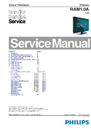 Сервисная инструкция Philips RAM1.0A LA ― Manual-Shop.ru