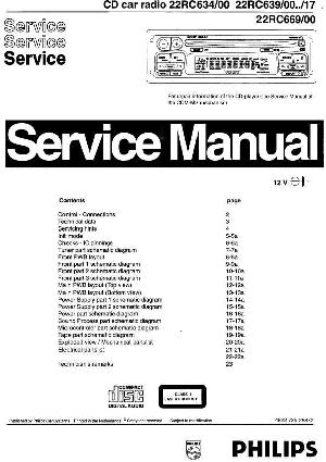Сервисная инструкция Philips RC-634, RC-639, RC-669 ― Manual-Shop.ru