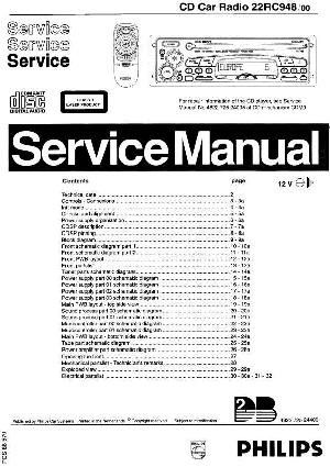 Сервисная инструкция Philips RC-948 ― Manual-Shop.ru