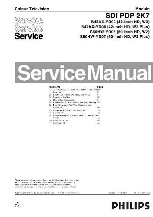 Сервисная инструкция Philips SDI PDP 2K7 312278516872 ― Manual-Shop.ru
