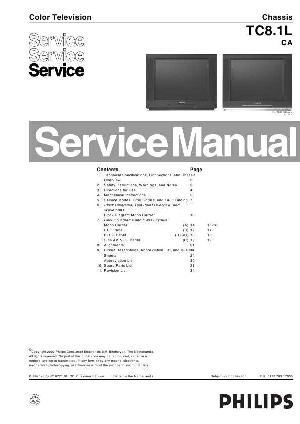 Сервисная инструкция Philips TC8.1L CA chassis ― Manual-Shop.ru