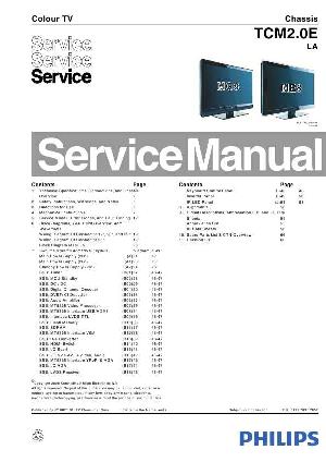 Сервисная инструкция Philips TCM2.0E LA ― Manual-Shop.ru