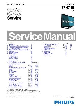 Сервисная инструкция Philips TMP7.1E LA ― Manual-Shop.ru