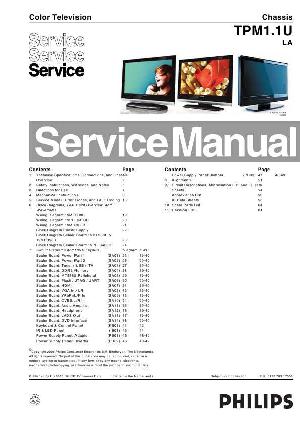 Сервисная инструкция Philips TPM1.1U LA шасси ― Manual-Shop.ru