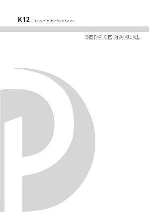 Service manual PHONIC POWERPOD K12 ― Manual-Shop.ru