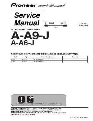 Service manual Pioneer A-A6, A-A9 ― Manual-Shop.ru