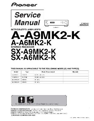 Сервисная инструкция Pioneer A-A6MK2-K, A-A9MK2-K ― Manual-Shop.ru