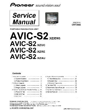 Service manual Pioneer AVIC-S2 ― Manual-Shop.ru