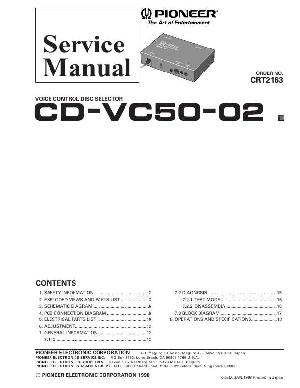 Сервисная инструкция Pioneer CD-VC50-02 ― Manual-Shop.ru