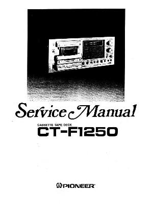 Сервисная инструкция Pioneer CT-F1250 ― Manual-Shop.ru