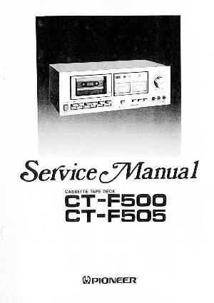 Service manual Pioneer CT-F500 ― Manual-Shop.ru
