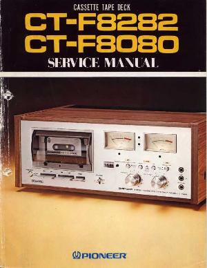 Сервисная инструкция Pioneer CT-F8080, CT-F8282 ― Manual-Shop.ru