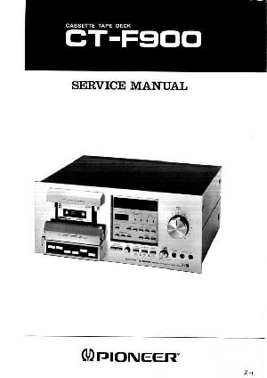 Сервисная инструкция Pioneer CT-F900 ― Manual-Shop.ru