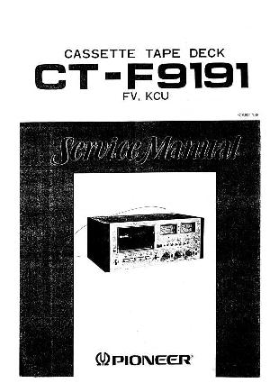 Service manual Pioneer CT-F9191 ― Manual-Shop.ru