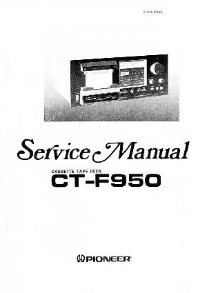 Сервисная инструкция Pioneer CT-F950 ― Manual-Shop.ru