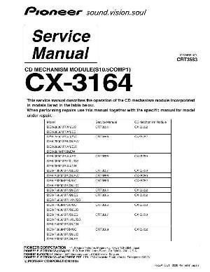 Сервисная инструкция Pioneer CX-3164 ― Manual-Shop.ru
