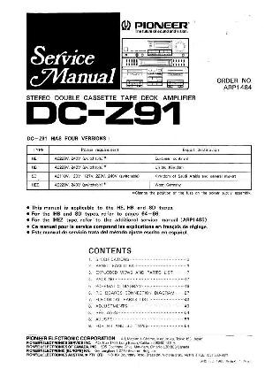 Service manual Pioneer DC-Z91 ― Manual-Shop.ru