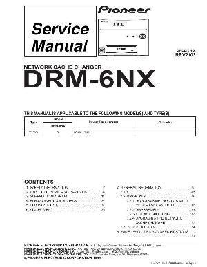 Сервисная инструкция Pioneer DRM-6NX ― Manual-Shop.ru
