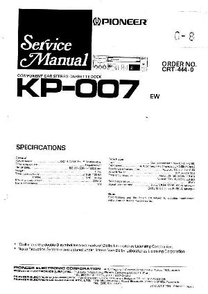 Service manual Pioneer KP-007 ― Manual-Shop.ru