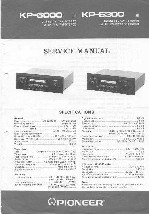 Service manual Pioneer KP-6000, KP-6300 ― Manual-Shop.ru