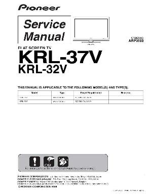 Service manual Pioneer KRL-32V, KRL-37V  ― Manual-Shop.ru