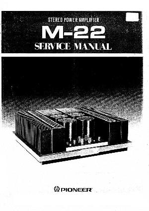 Service manual Pioneer M-22 ― Manual-Shop.ru