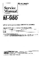 Service manual Pioneer M-5000