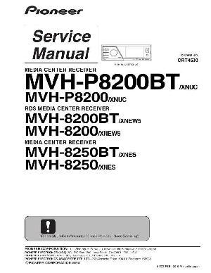 Service manual Pioneer MVH-P8200BT ― Manual-Shop.ru