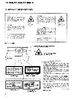 Service manual Pioneer PD-S505, PD-S605
