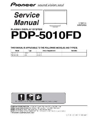 Service manual Pioneer PDP-5010HD ― Manual-Shop.ru