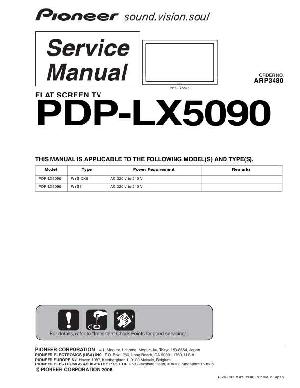 Сервисная инструкция Pioneer PDP-LX5090, ARP3480 ― Manual-Shop.ru