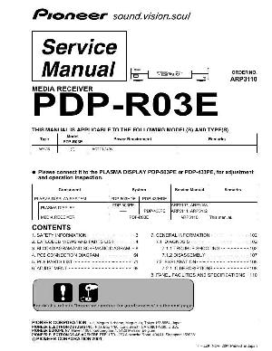 Сервисная инструкция Pioneer PDP-R03E ― Manual-Shop.ru