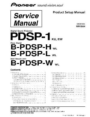 Service manual Pioneer PDSP-1 ― Manual-Shop.ru