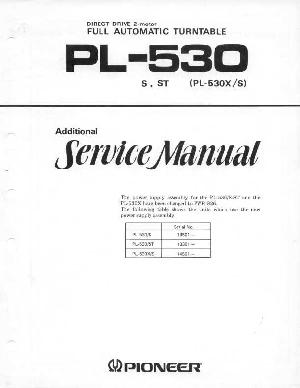 Service manual Pioneer PL-530 ― Manual-Shop.ru