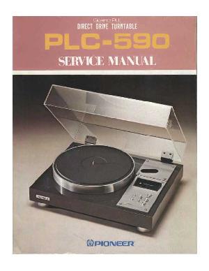 Сервисная инструкция Pioneer PLC-590 ― Manual-Shop.ru