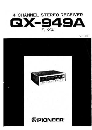 Service manual Pioneer QX-949A ― Manual-Shop.ru