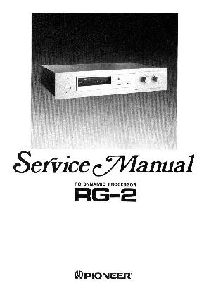 Сервисная инструкция Pioneer RG-2 ― Manual-Shop.ru