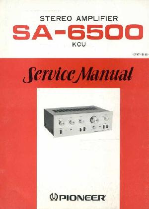 Service manual Pioneer SA-6500 ― Manual-Shop.ru