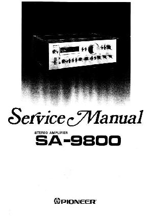 Service manual Pioneer SA-9800 ― Manual-Shop.ru