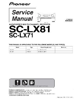 Service manual Pioneer SC-LX71, SC-LX81 ― Manual-Shop.ru