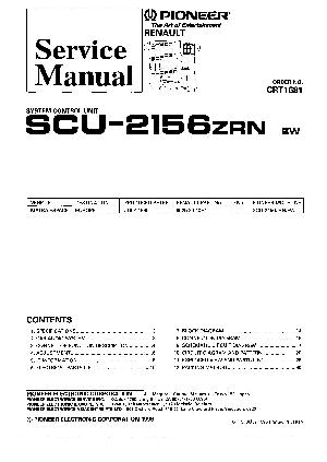 Сервисная инструкция Pioneer SCU-2156 ― Manual-Shop.ru