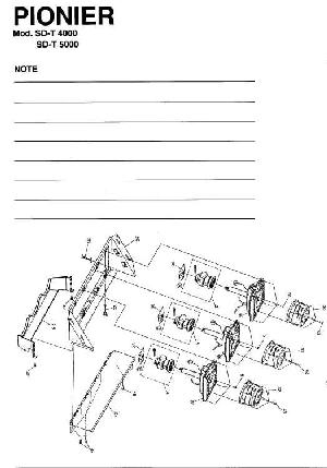 Сервисная инструкция Pioneer SD-T4000, SD-T5000 ― Manual-Shop.ru